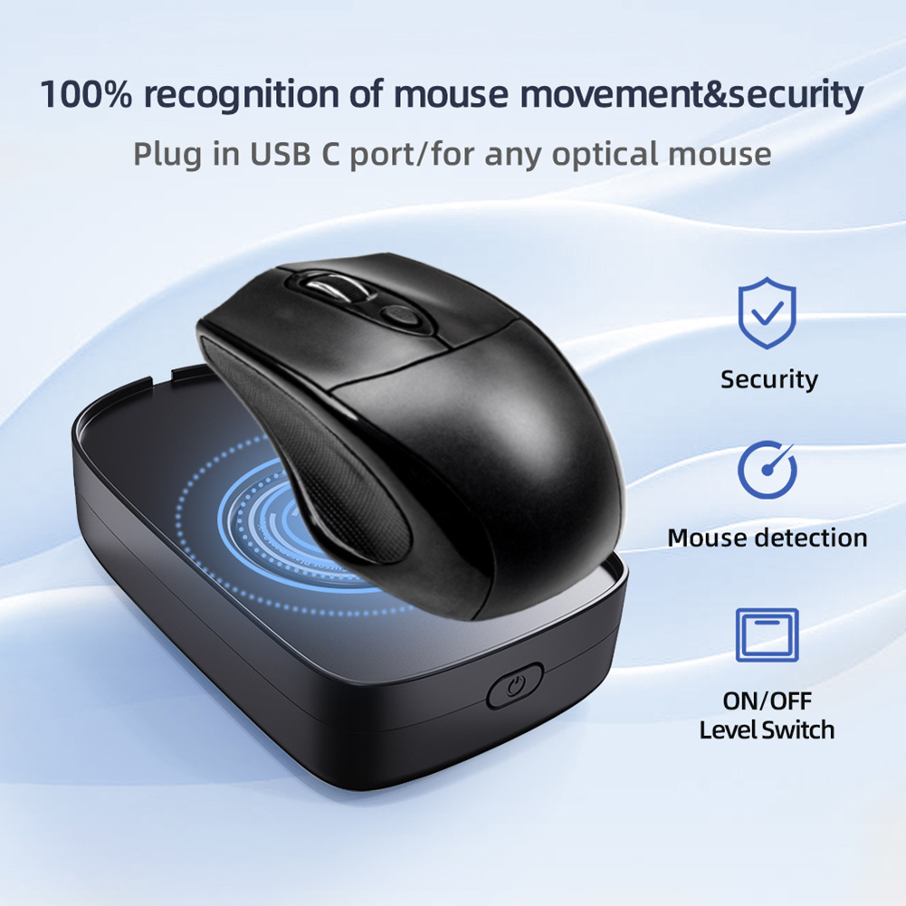 Auto Mouse Mover - Niet-detecteerbare muisjiggler 5V 1A simuleert muisbeweging