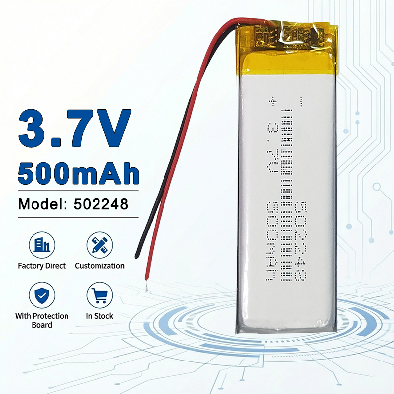 Electronics And Gadgets Ce - 502248 3.7V 500mAh Lichtgewicht Li-Polymeer Batterij
