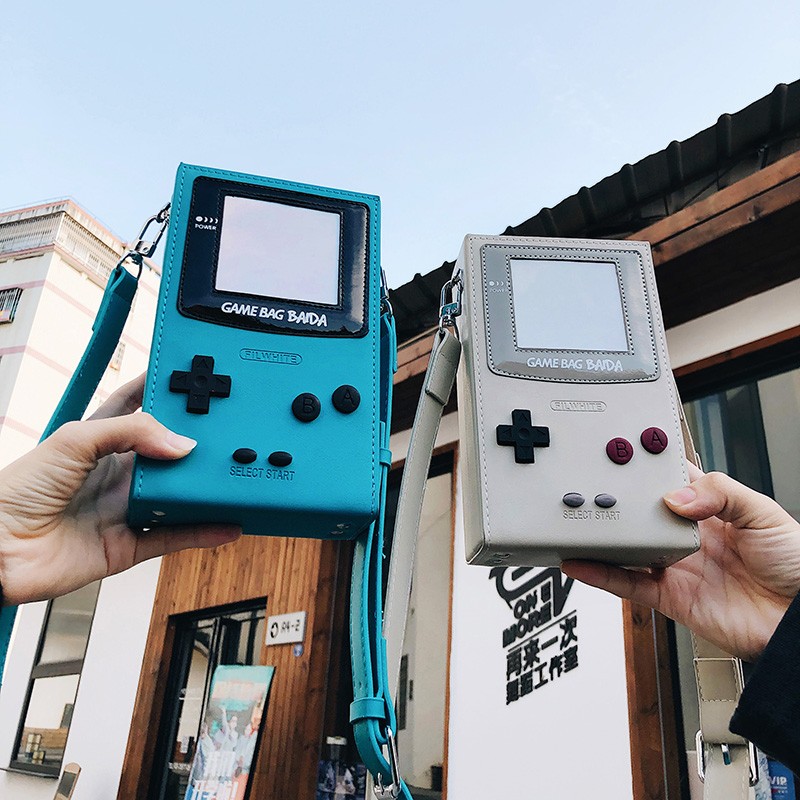 Handheld Game Console - PU Game Console Ontwerp Creatieve Crossbody