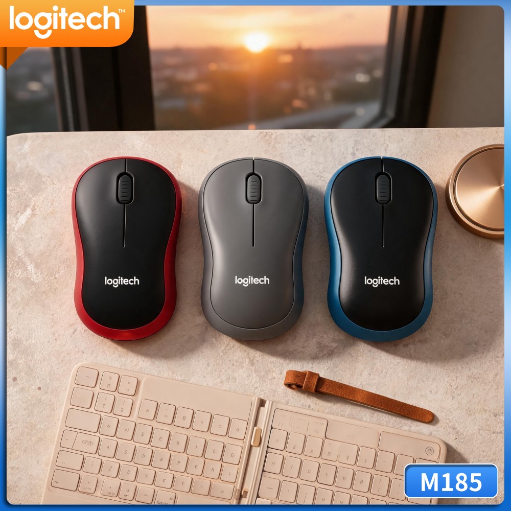 Electronics And Gadgets Ce - Logitech M185 Computergadgetmuis 2,4GHz-verbinding 1K DPI