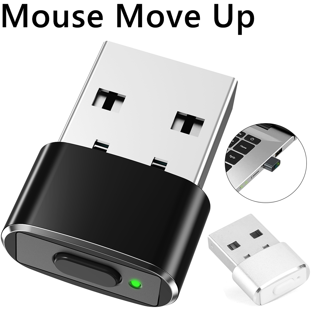 Auto Mouse Mover - Muis Jiggler Niet-detecteerbare automatische verplaatser USB-poort