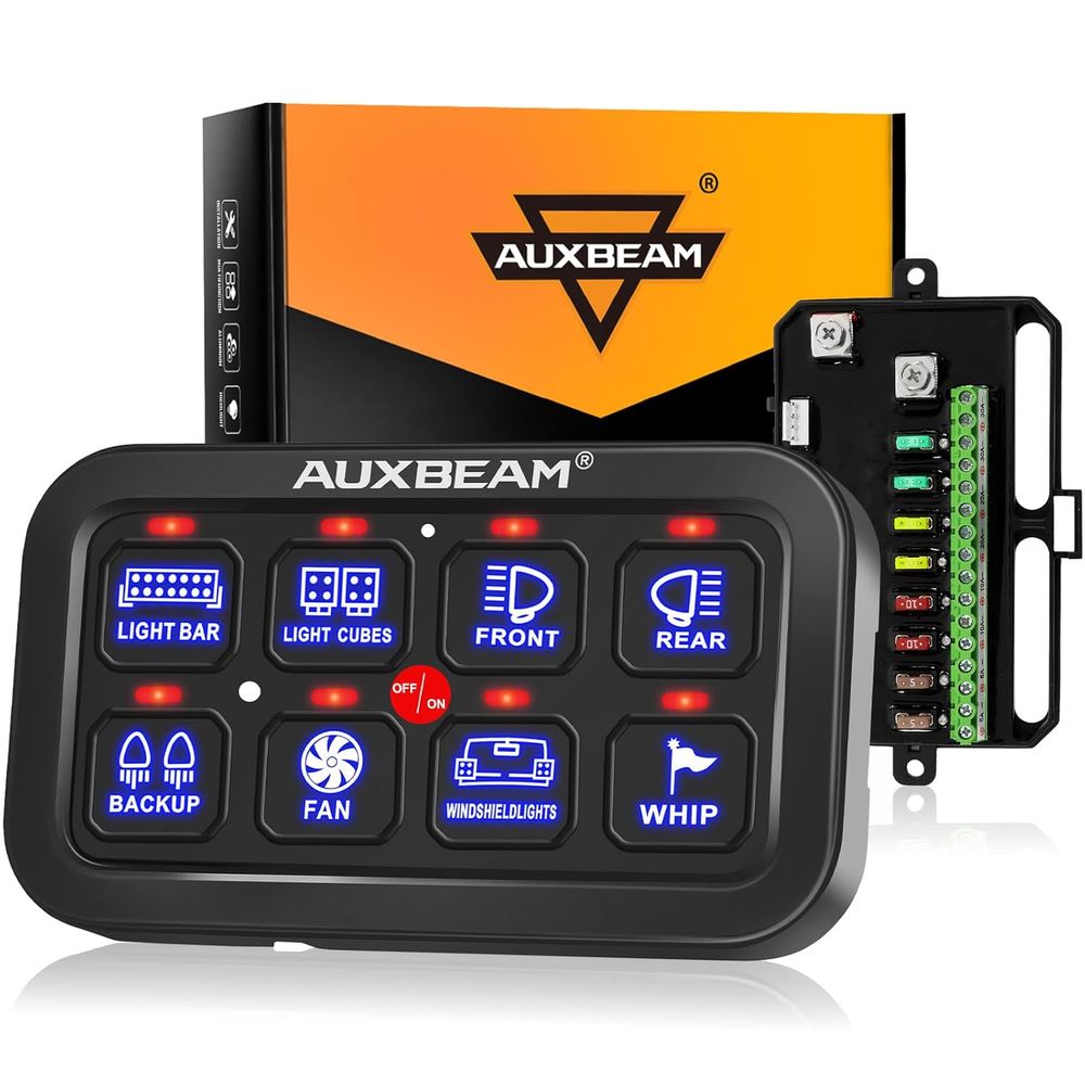 Electronics & Gadgets Beginning With D - 8-gang schakelaarpaneel BA80 automatisch dimbaar LED