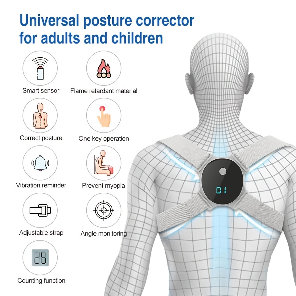 USB oplaadbare houdingscorrect - Smart Posture Sensor recensie en prijs