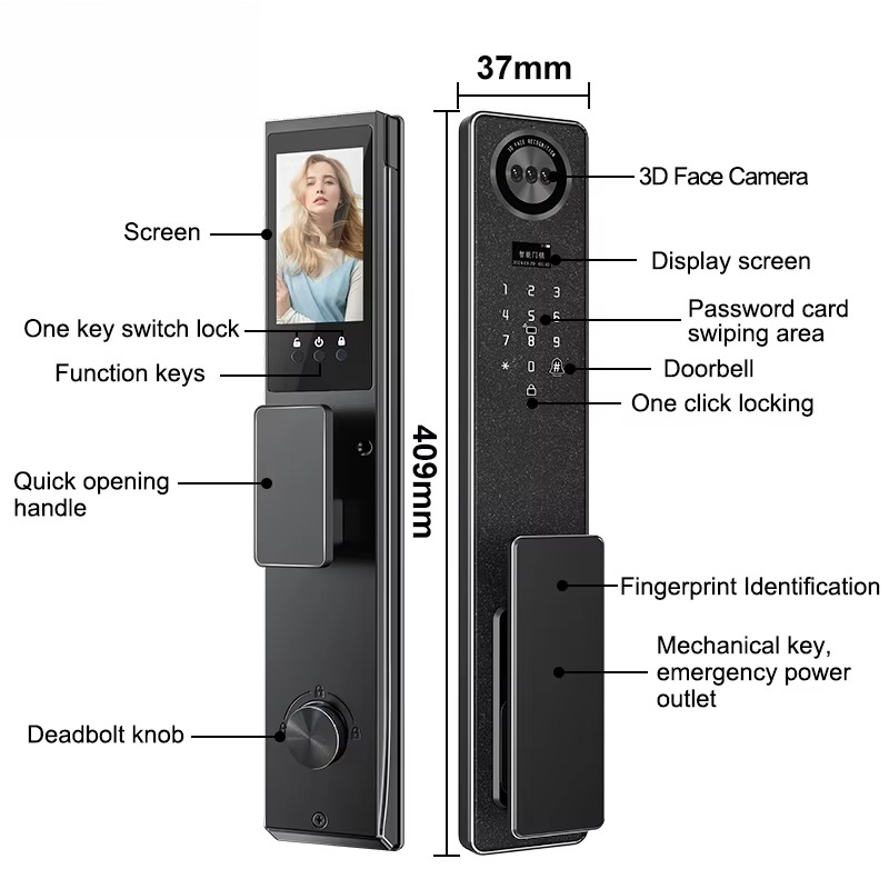 Tuya WiFi Smart Door Lock, bio - Electronics & Gadgets Beginning With D recensie en prijs