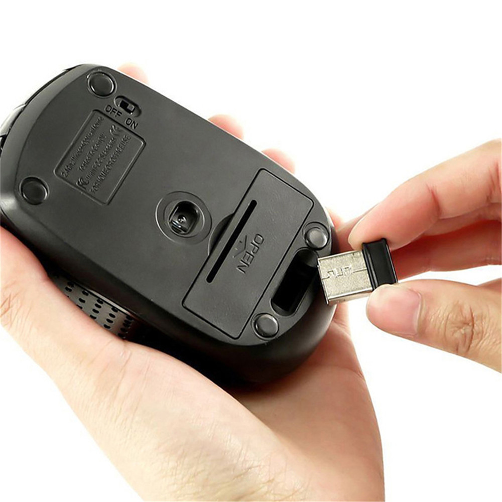 Draadloze muis Stille muis 2.4 - Auto Mouse Mover recensie en prijs