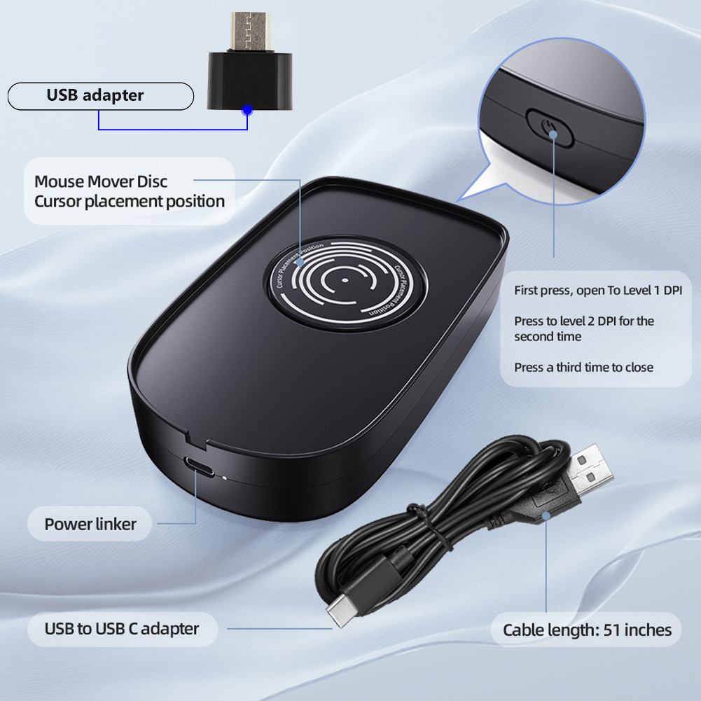 Niet-detecteerbare muis Jiggle - Auto Mouse Mover recensie en prijs